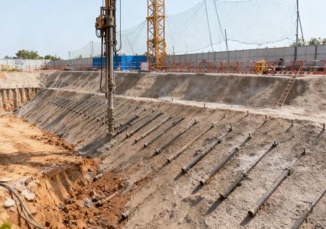 库伦注浆管应用于岩土工程与地基基础领域